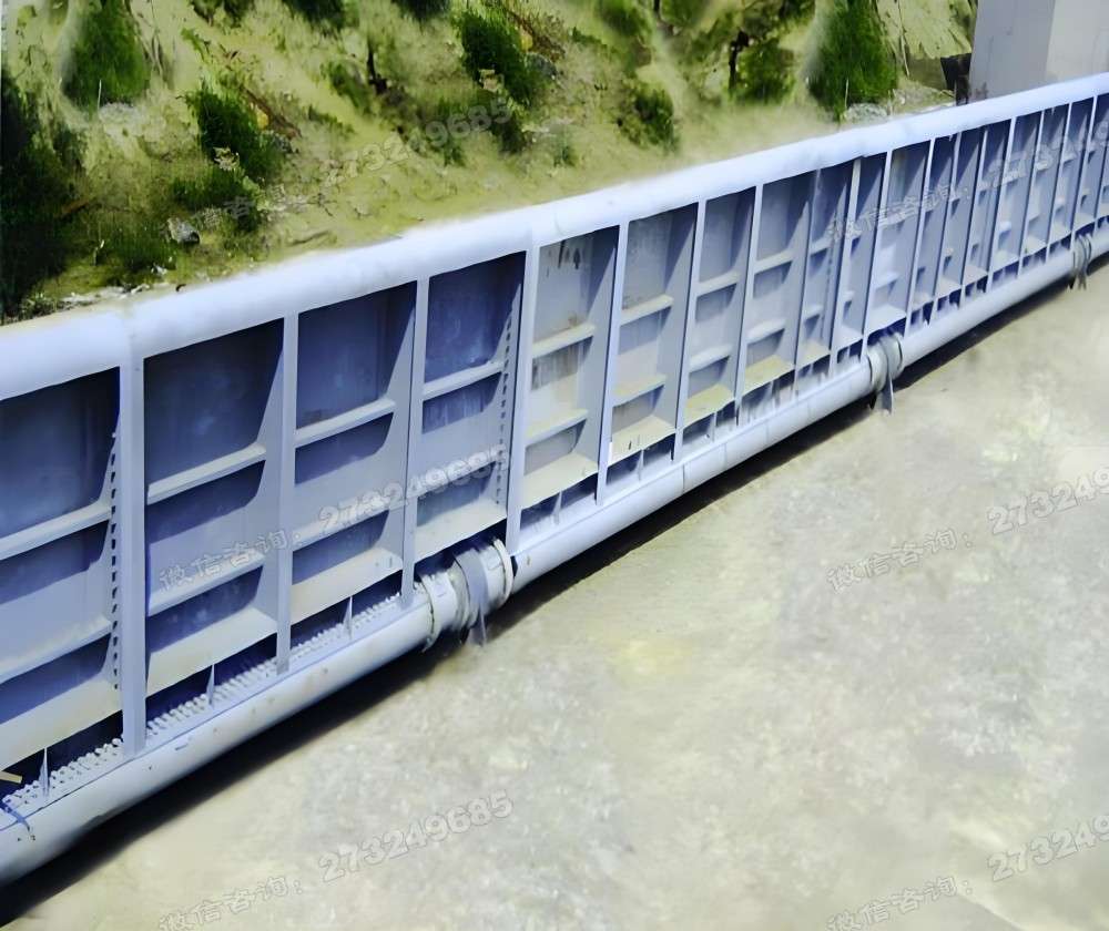 栾城河道底轴钢坝