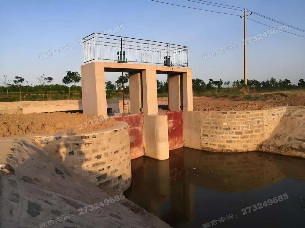 许昌双孔进水闸门