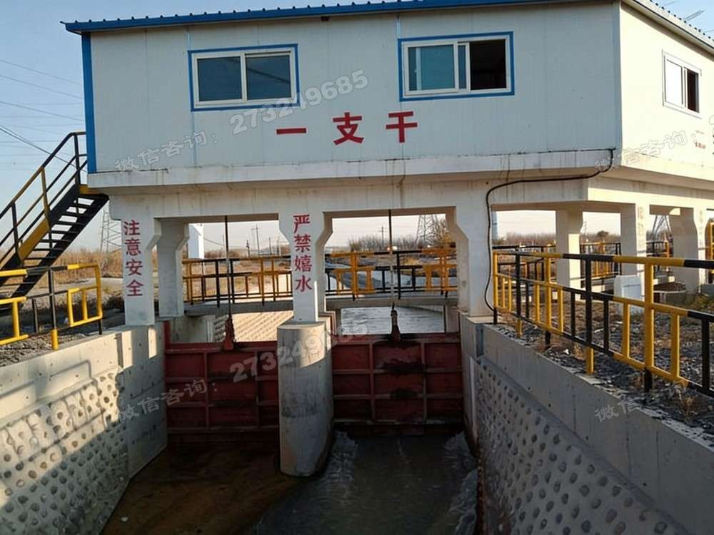 安阳县支干渠铸铁闸门