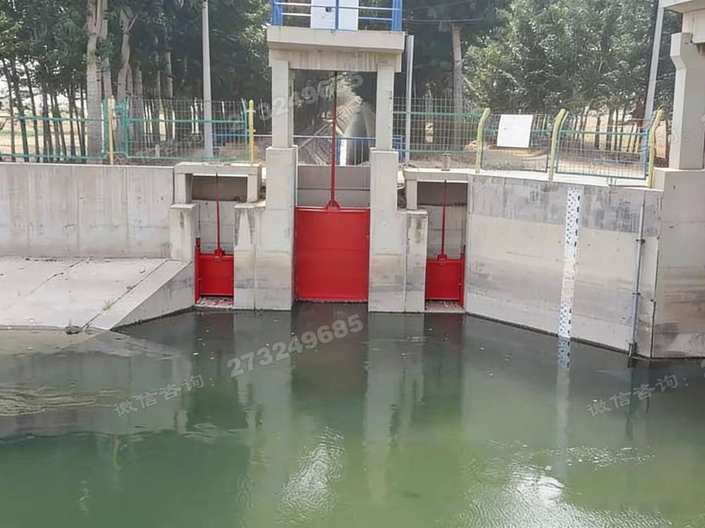 天宁三联分水铸铁闸门