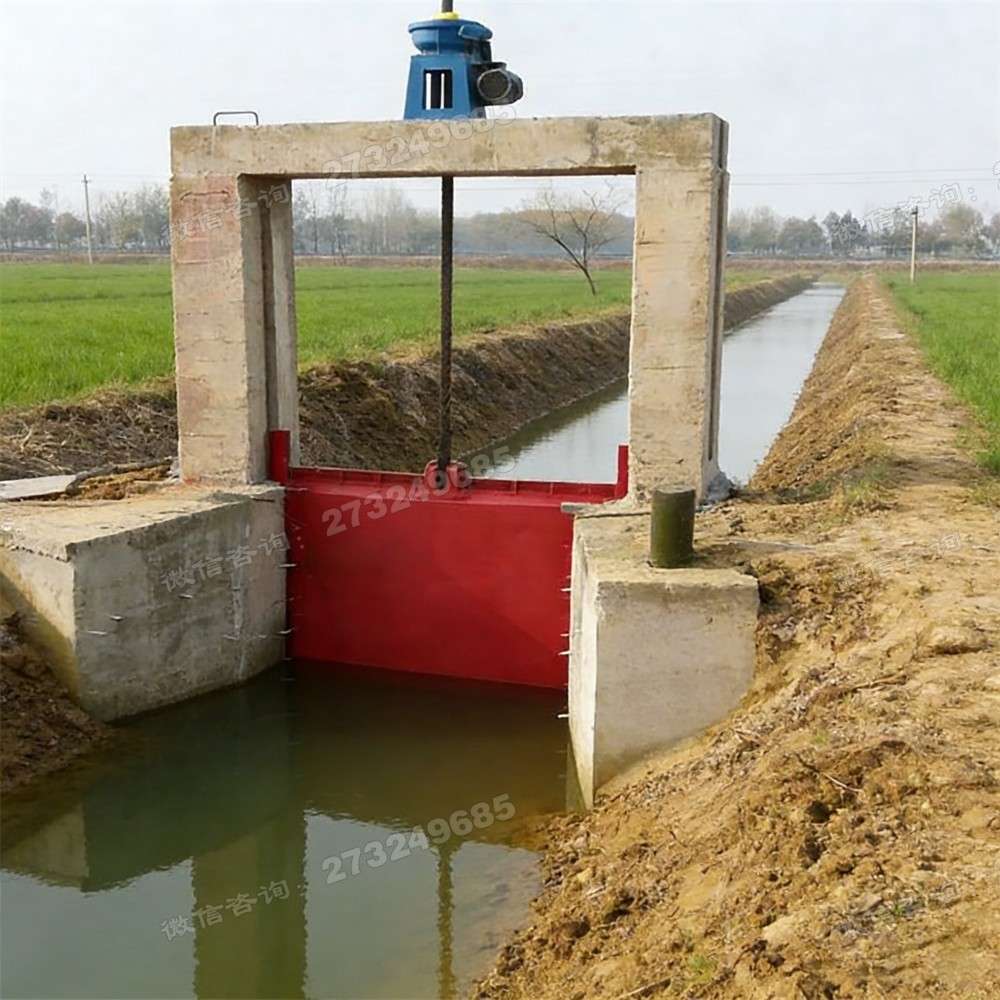 桐庐县麦地进水口铸铁闸门