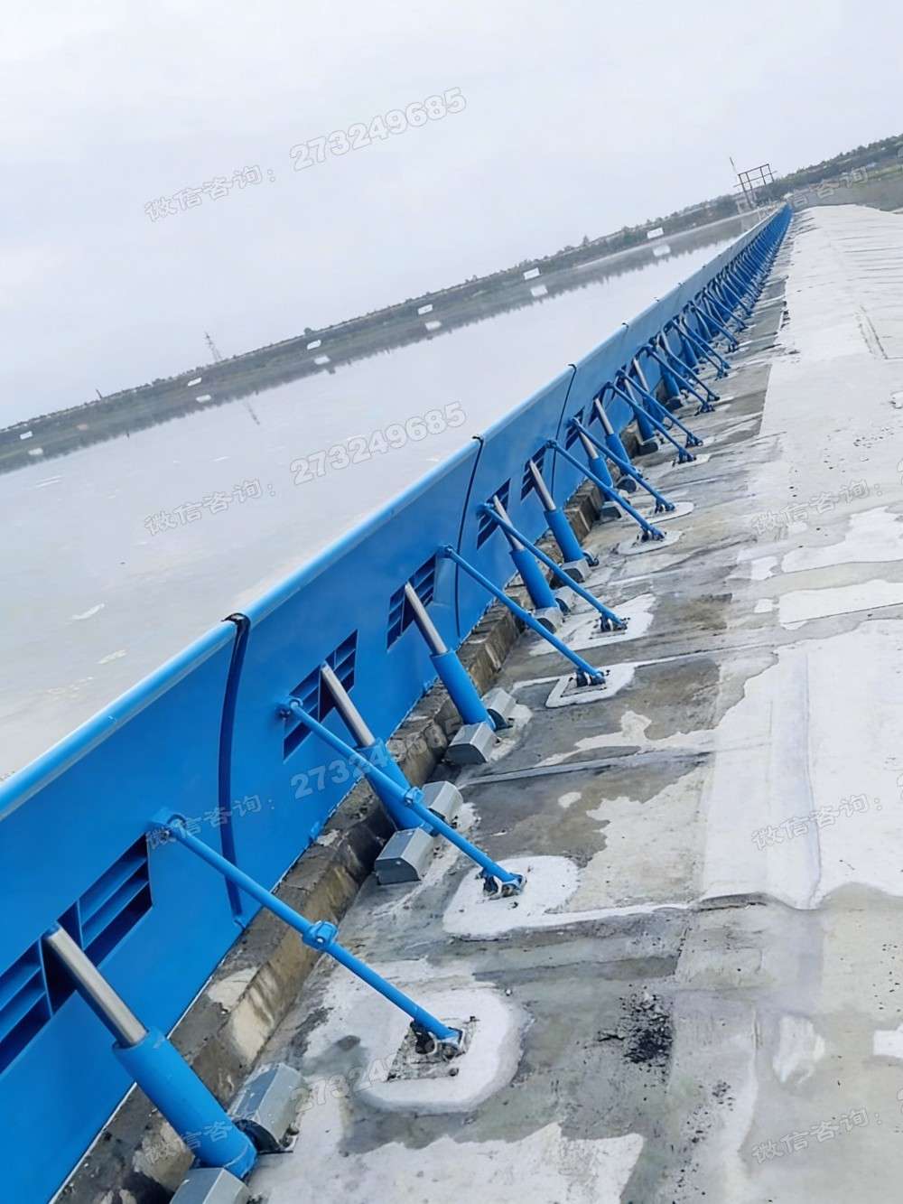 商州观景液压钢坝