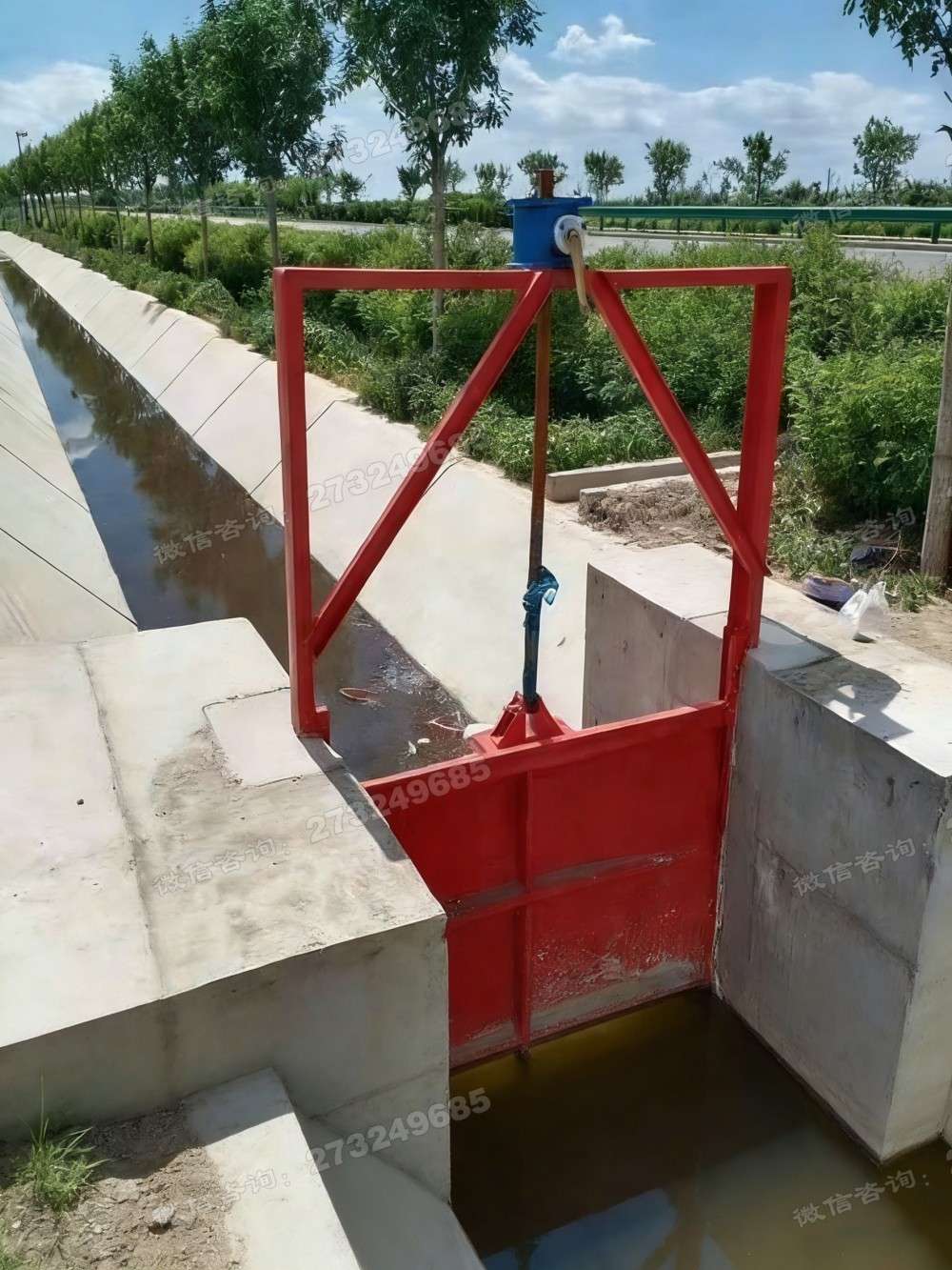 雅安圆管出口闸门