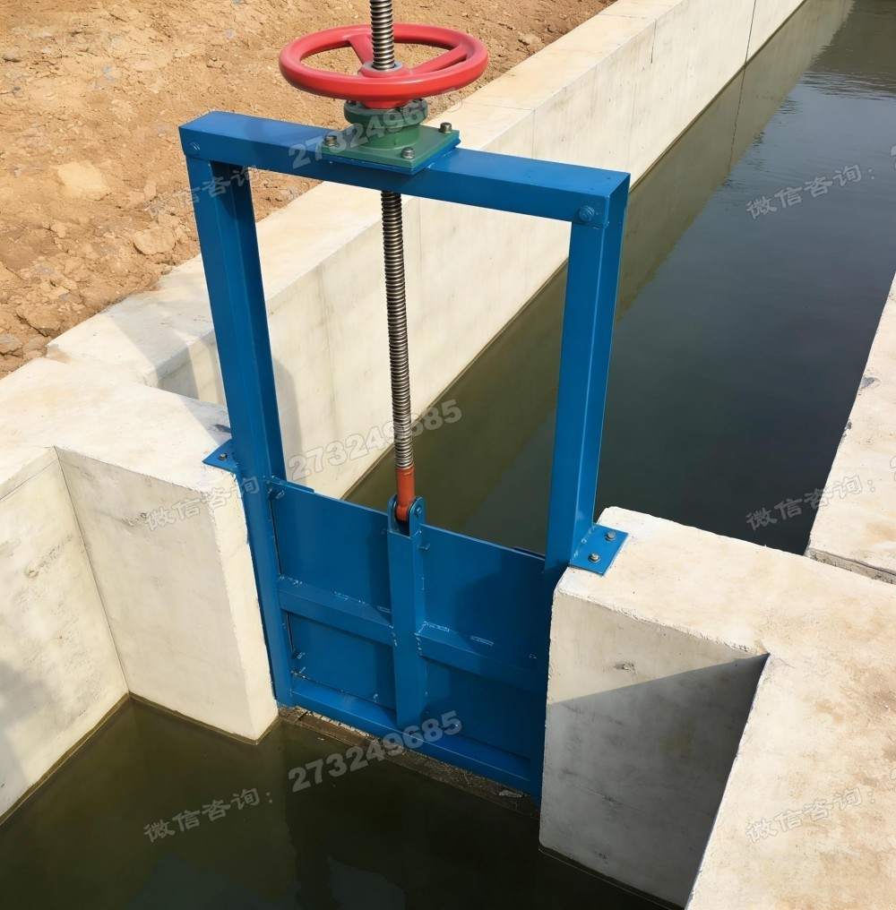 海门方形钢制渠道闸门