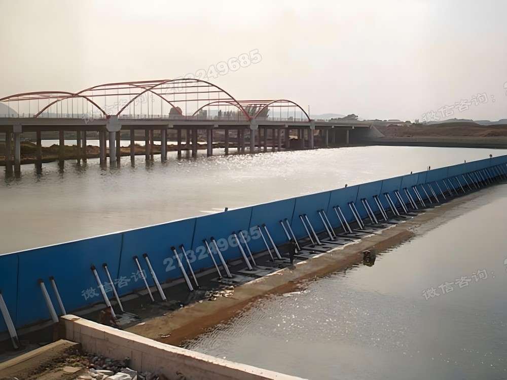 雅安桥梁配套液压钢坝