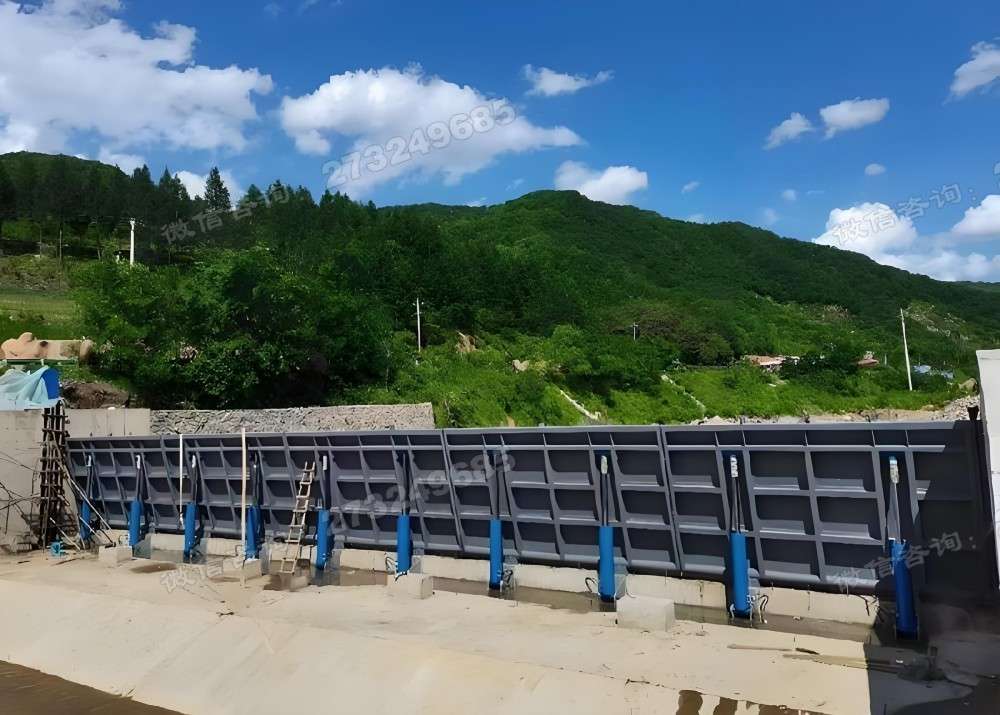 芦山县底横轴液压钢坝