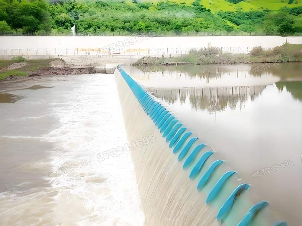 鼎湖水库配套液压钢坝