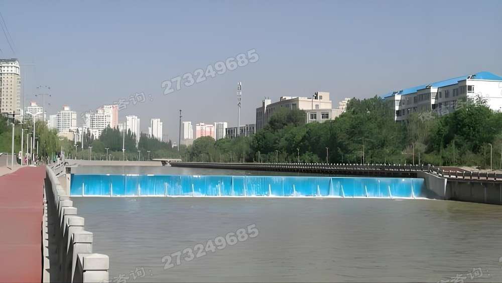 福安城市水景液压钢坝