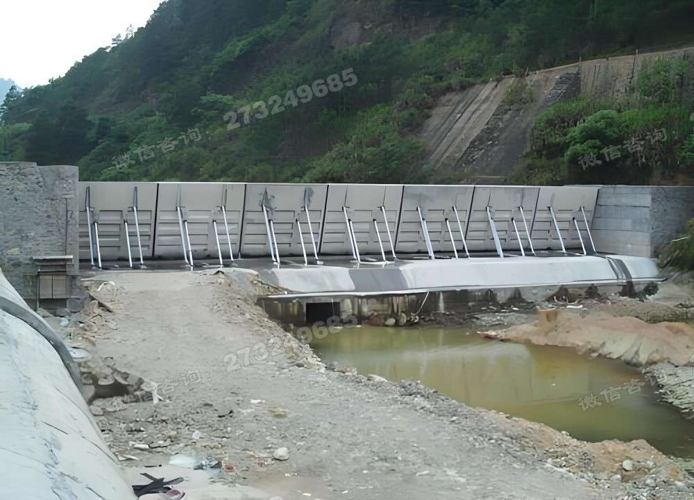 和顺县峡谷河道液压钢坝