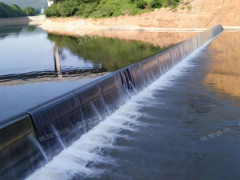 富平县自然河道景观液压钢坝