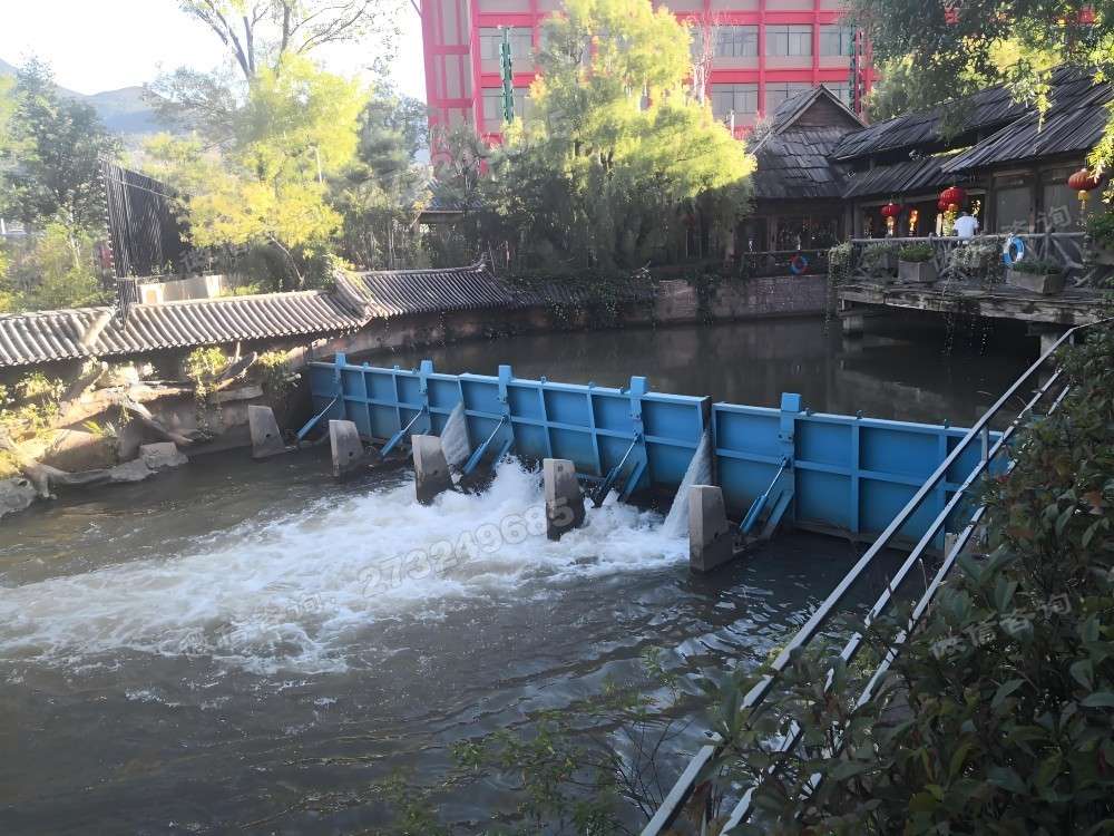 德庆县分段式液压钢坝