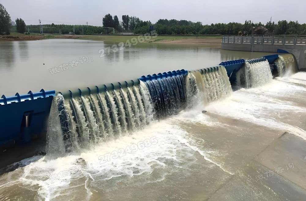 青龙县泄洪液压钢坝控水闸门